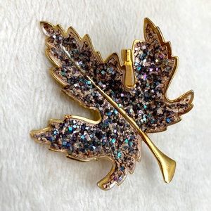 Maple Leaf Brooch